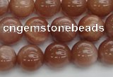 CMS1003 15.5 inches 10mm round AA grade moonstone gemstone beads