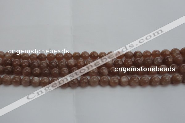 CMS1022 15.5 inches 8mm round AA grade moonstone gemstone beads