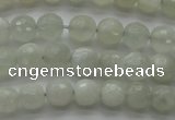 CMS1055 15.5 inches 6mm faceted round grey moonstone beads wholesale