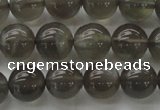 CMS1072 15.5 inches 8mm round grey moonstone beads wholesale