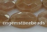 CMS1109 15.5 inches 18*25mm faceted oval moonstone gemstone beads