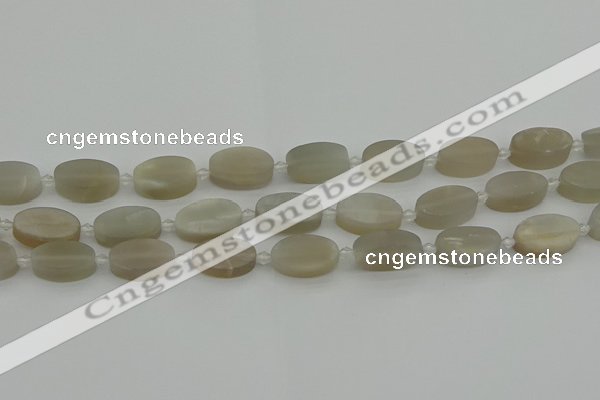 CMS1141 15.5 inches 12*20mm oval moonstone gemstone beads