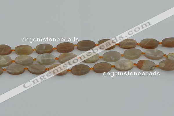 CMS1144 15.5 inches 12*20mm oval moonstone gemstone beads