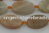 CMS1145 15.5 inches 15*20mm oval moonstone gemstone beads