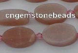 CMS1147 15.5 inches 12*20mm oval moonstone gemstone beads