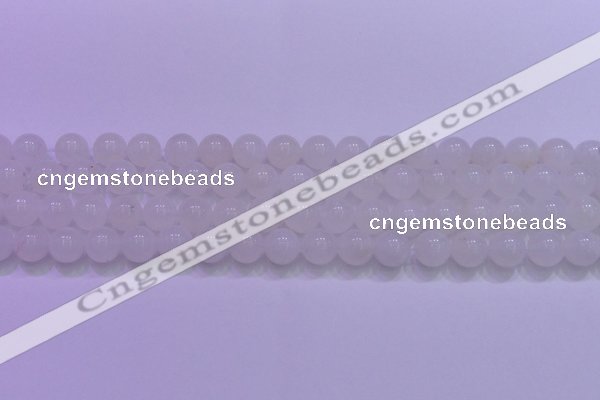 CMS1254 15.5 inches 12mm round natural white moonstone beads