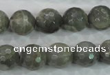 CMS126 15.5 inches 14mm faceted round moonstone gemstone beads