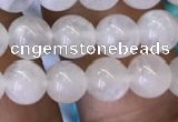 CMS1401 15.5 inches 6mm round white moonstone beads wholesale