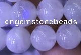 CMS1403 15.5 inches 10mm round white moonstone beads wholesale