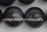 CMS150 15.5 inches 16mm round natural grey moonstone beads