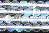 CMS1502 15.5 inches 8mm round synthetic moonstone beads wholesale