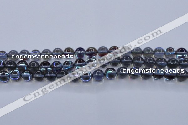CMS1513 15.5 inches 10mm round synthetic moonstone beads wholesale