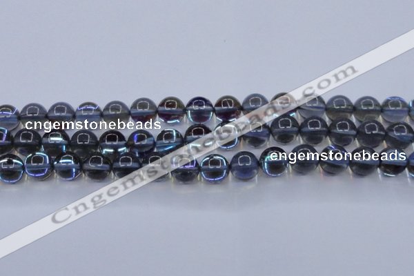 CMS1514 15.5 inches 12mm round synthetic moonstone beads wholesale