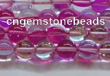 CMS1541 15.5 inches 6mm round synthetic moonstone beads wholesale