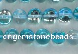 CMS1552 15.5 inches 8mm round synthetic moonstone beads wholesale