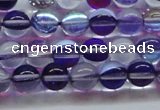 CMS1572 15.5 inches 8mm round synthetic moonstone beads wholesale