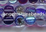 CMS1574 15.5 inches 12mm round synthetic moonstone beads wholesale