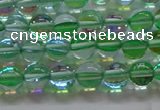 CMS1601 15.5 inches 6mm round synthetic moonstone beads wholesale