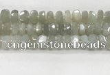 CMS1657 15.5 inches 6*12mm - 8*13mm faceted tyre moonstone beads