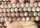 CMS1681 15.5 inches 12mm faceted round moonstone beads wholesale