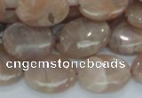 CMS18 15.5 inches 16*20mm oval moonstone gemstone beads wholesale