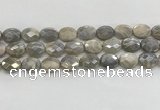 CMS1813 15.5 inches 12*16mm faceted oval AB-color moonstone beads