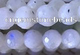 CMS1855 15.5 inches 6mm faceted round white moonstone beads wholesale