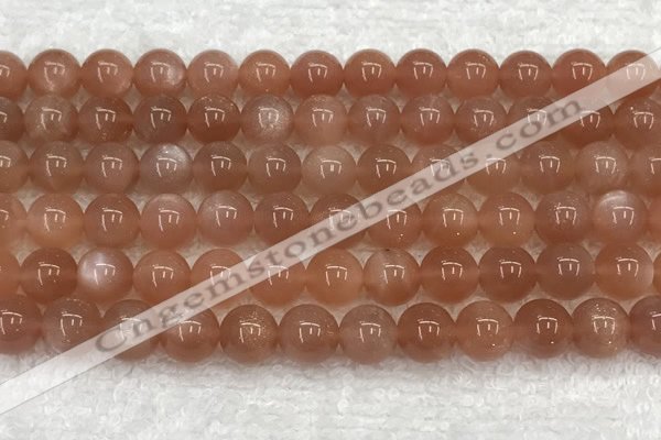 CMS1899 15.5 inches 12mm round moonstone gemstone beads