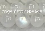 CMS1908 15.5 inches 10mm round white moonstone gemstone beads