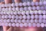 CMS1916 15.5 inches 8mm round white moonstone beads wholesale