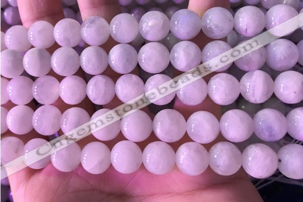 CMS1918 15.5 inches 12mm round white moonstone beads wholesale