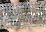 CMS1941 15.5 inches 6mm round grey moonstone beads wholesale