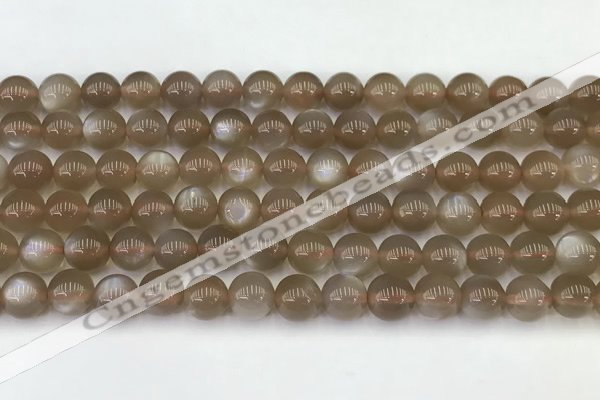 CMS1958 15.5 inches 7mm round natural moonstone gemstone beads