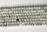 CMS2000 15.5 inches 6mm round white moonstone gemstone beads