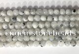 CMS2001 15.5 inches 8mm round white moonstone gemstone beads