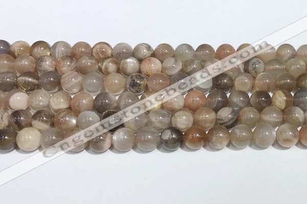 CMS2011 15.5 inches 8mm round moonstone gemstone beads