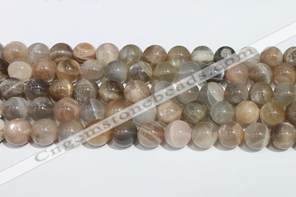 CMS2012 15.5 inches 10mm round moonstone gemstone beads