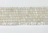 CMS2025 15.5 inches 5mm round white moonstone beads wholesale