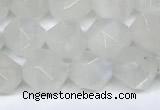 CMS2066 15.5 inches 8mm faceted nuggets white moonstone beads