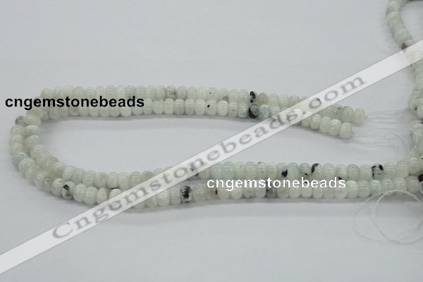 CMS208 15.5 inches 5*8mm rondelle moonstone gemstone beads wholesale