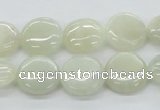 CMS210 15.5 inches 14mm flat round moonstone gemstone beads wholesale