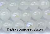 CMS2100 15 inches 6mm round AB-color moonstone beads