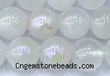 CMS2101 15 inches 8mm round AB-color moonstone beads