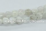 CMS211 15.5 inches 8*8mm heart moonstone gemstone beads wholesale