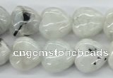 CMS214 15.5 inches 16*16mm heart moonstone gemstone beads wholesale