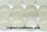 CMS2156 15 inches 10mm round white moonstone beads