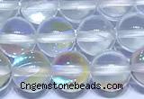 CMS2170 15 inches 6mm, 8mm, 10mm & 12mm round synthetic moonstone beads