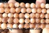 CMS2307 15 inches 8mm round moonstone gemstone beads