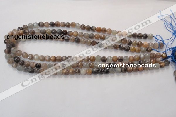 CMS310 15.5 inches 6mm round natural moonstone beads wholesale