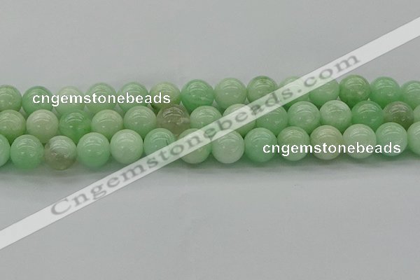 CMS413 15.5 inches 10mm round green moonstone beads wholesale